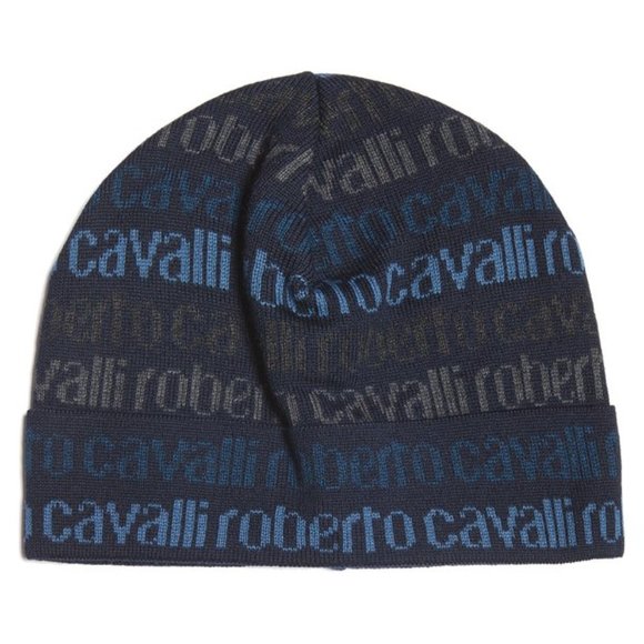 Roberto Cavalli Logo Beanie Hat - Picture 1 of 7